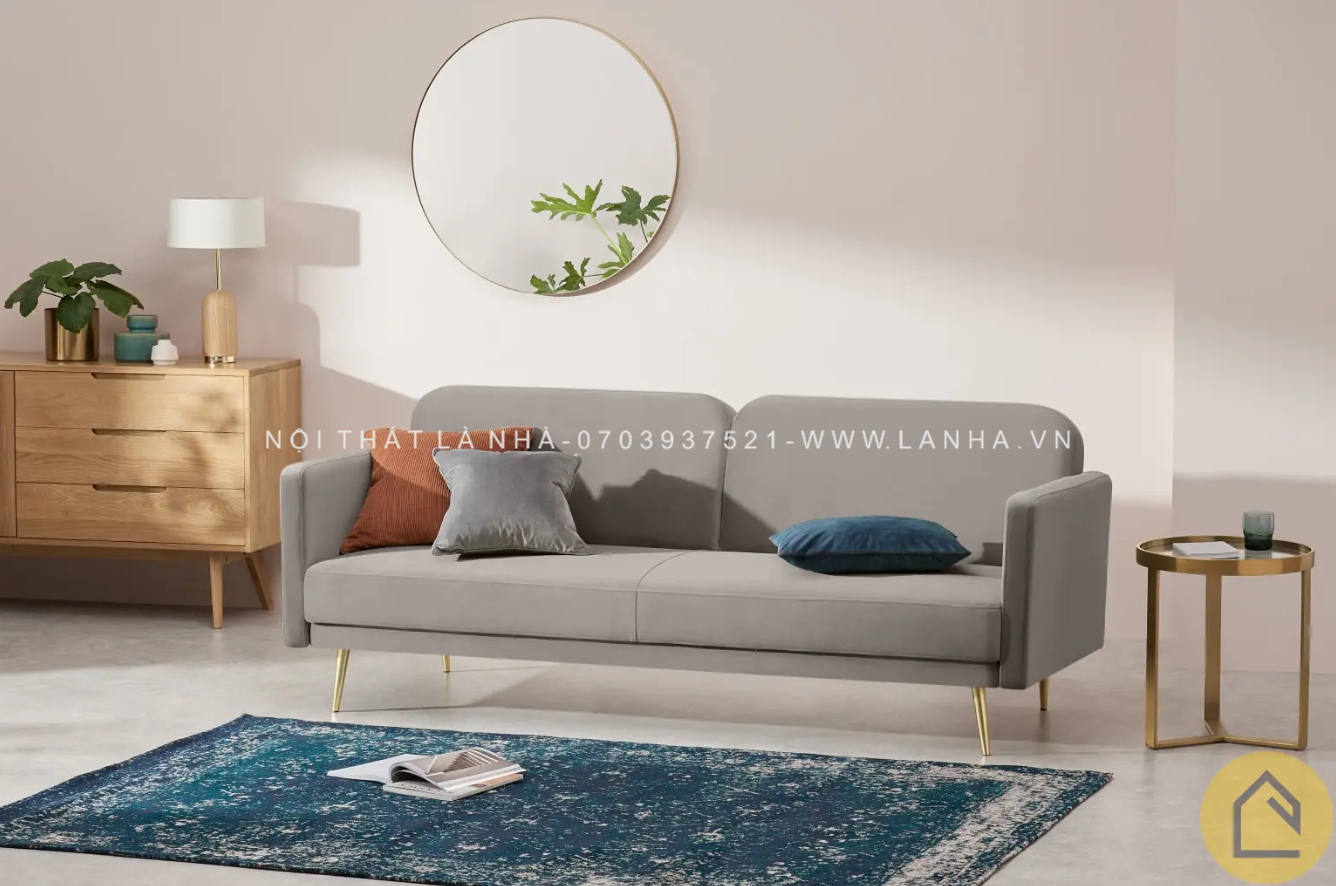 Sofa giường Eulia có thể trở thành điểm nhấn độc đáo cho căn phòng