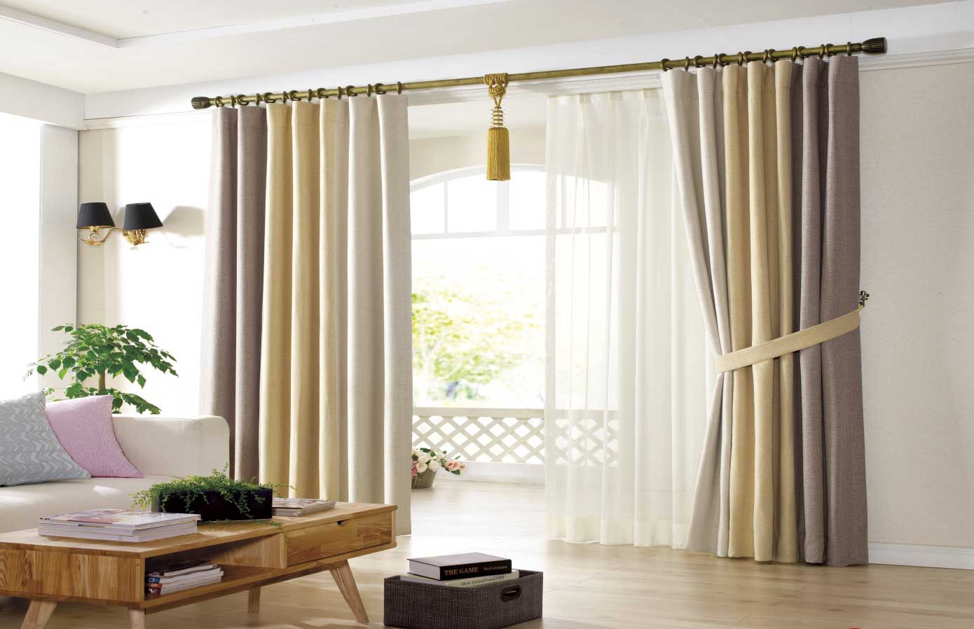 Màu sắc trung tính như trắng, xám, hoặc màu be thường được ưa chuộng