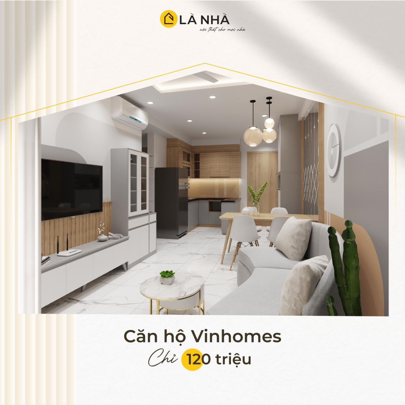 Căn hộ Vinhomes m.okking39 hiện đại