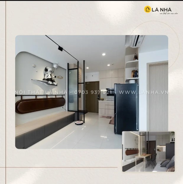 Tường, sàn, trần là yếu tố cố định, định hình m.okking39 okking0