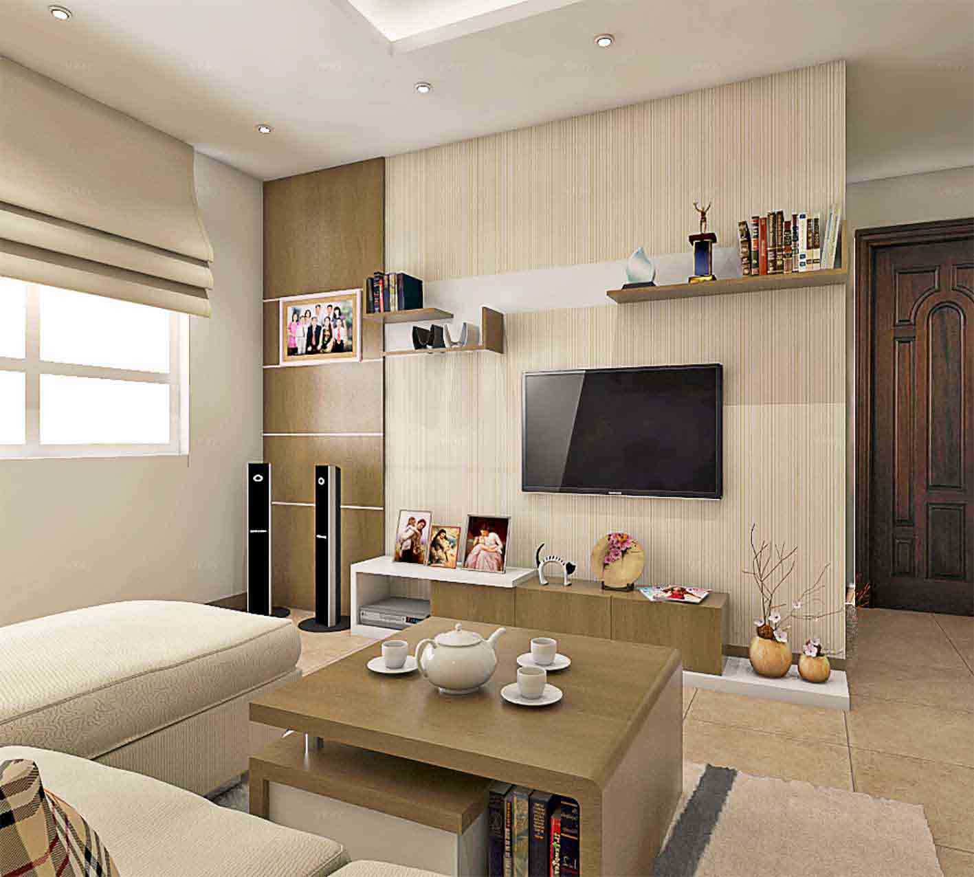 Sử dụng tivi treo tường giúp tiết kiệm okking.con hiệu quả