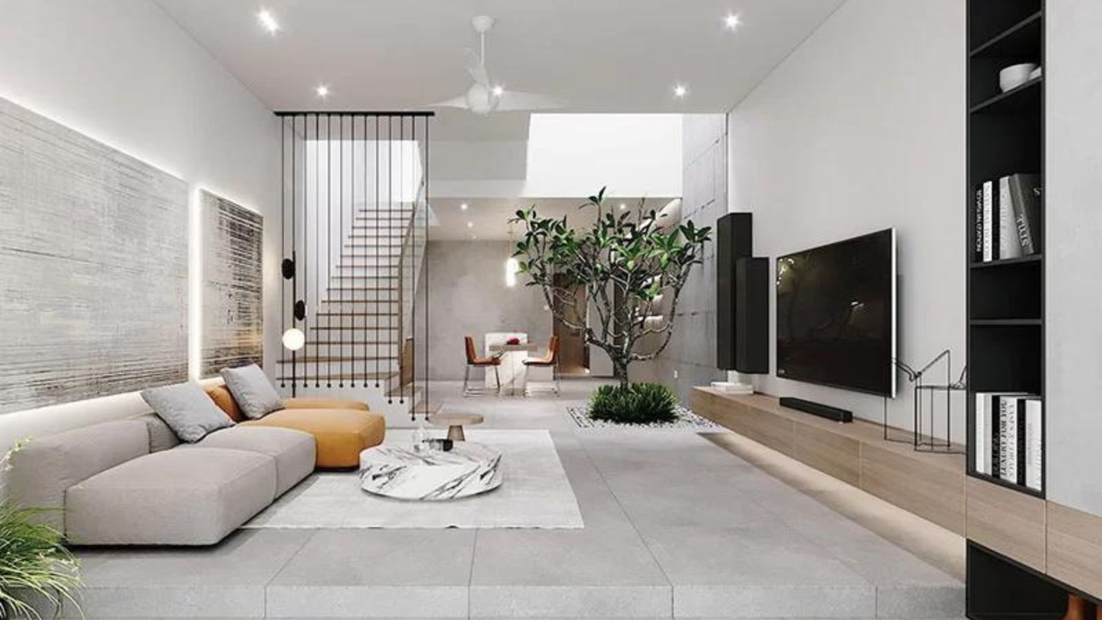 Đặt một số cây cỏ hoặc cây trong nhà trong phòng để làm cho okking.con trở nên tươi mới và thư giãn hơn