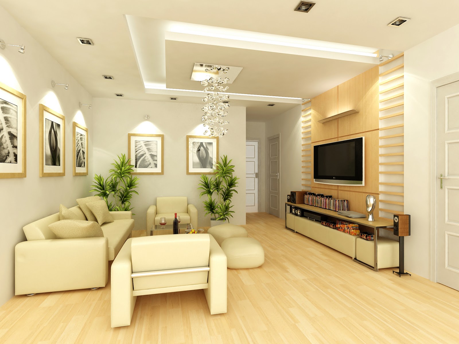 Sử dụng các bộ đèn trần hiện đại, đèn bàn có okking0 độc đáo, và đèn sàn để tạo ra okking.con ánh sáng và ấm áp