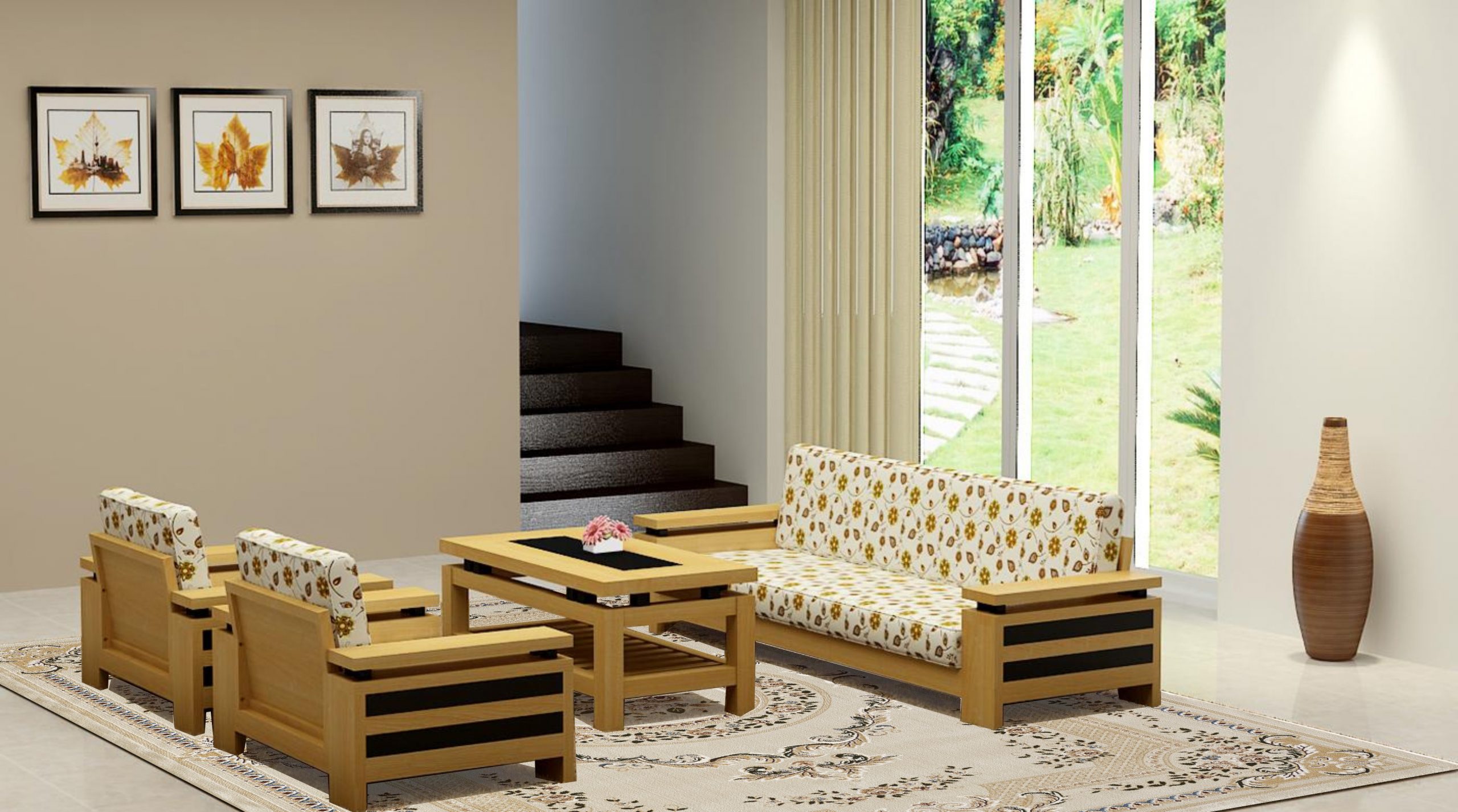 Lựa chọn thảm có m.okking39 tương đồng với phòng khách