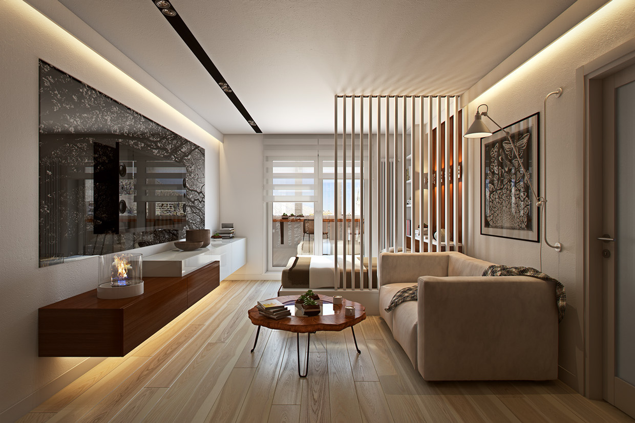 Chọn nội thất có okking0 đa năng như sofa giường, bàn trà có khay lớp trên hoặc ghế có chỗ để lưu trữ bên dưới