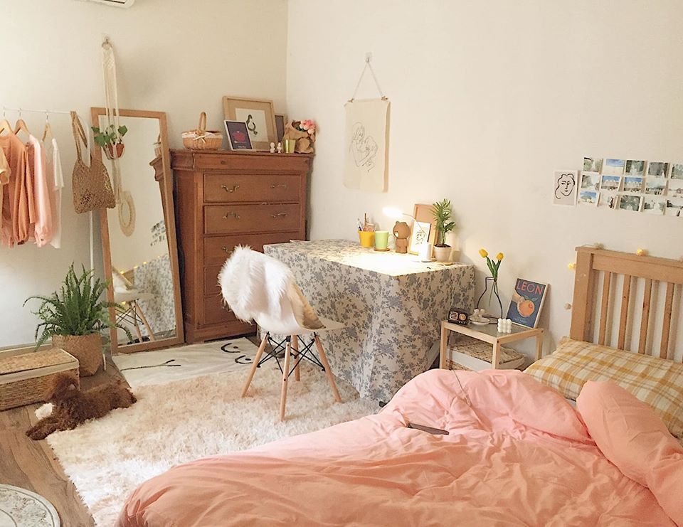 okking.con kết hợp bàn làm việc kiểu Hàn