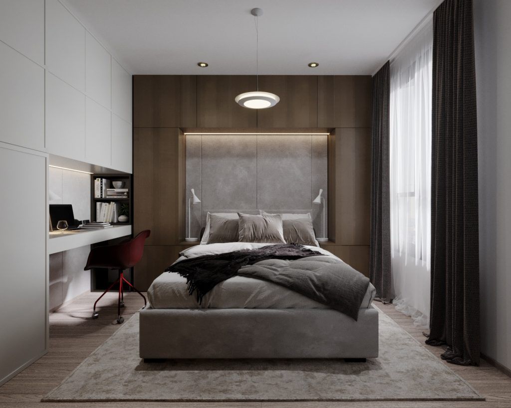 Sử dụng đèn trang trí hiện đại, đơn giản nhưng sang trọng cho okking
