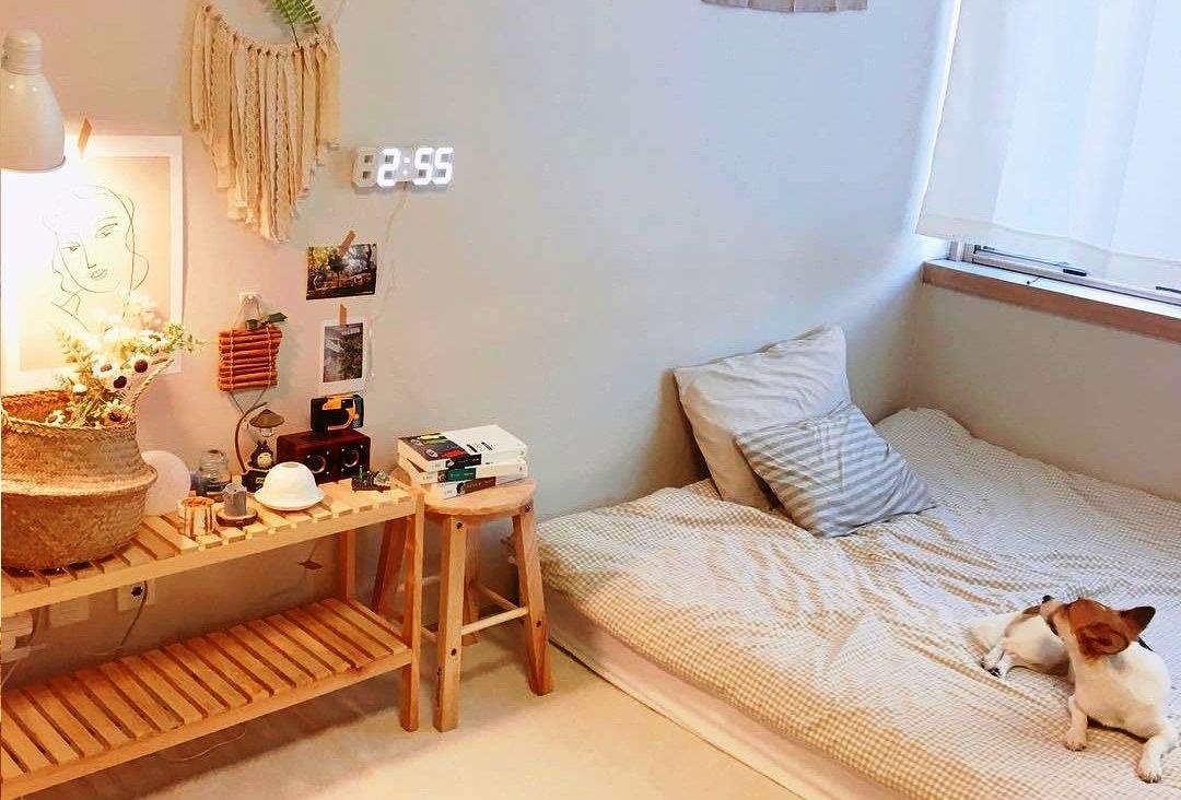 Màu sắc thường được sử dụng trong decor okking Hàn Quốc là các gam màu nhẹ nhàng, tạo cảm giác tươi mới và thanh khiết