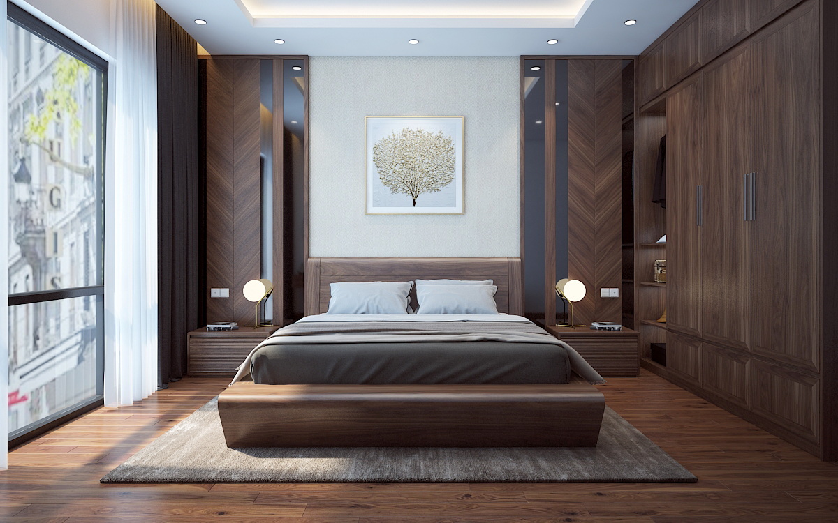 Sử dụng các nội thất gỗ trong okking mệnh Thổ