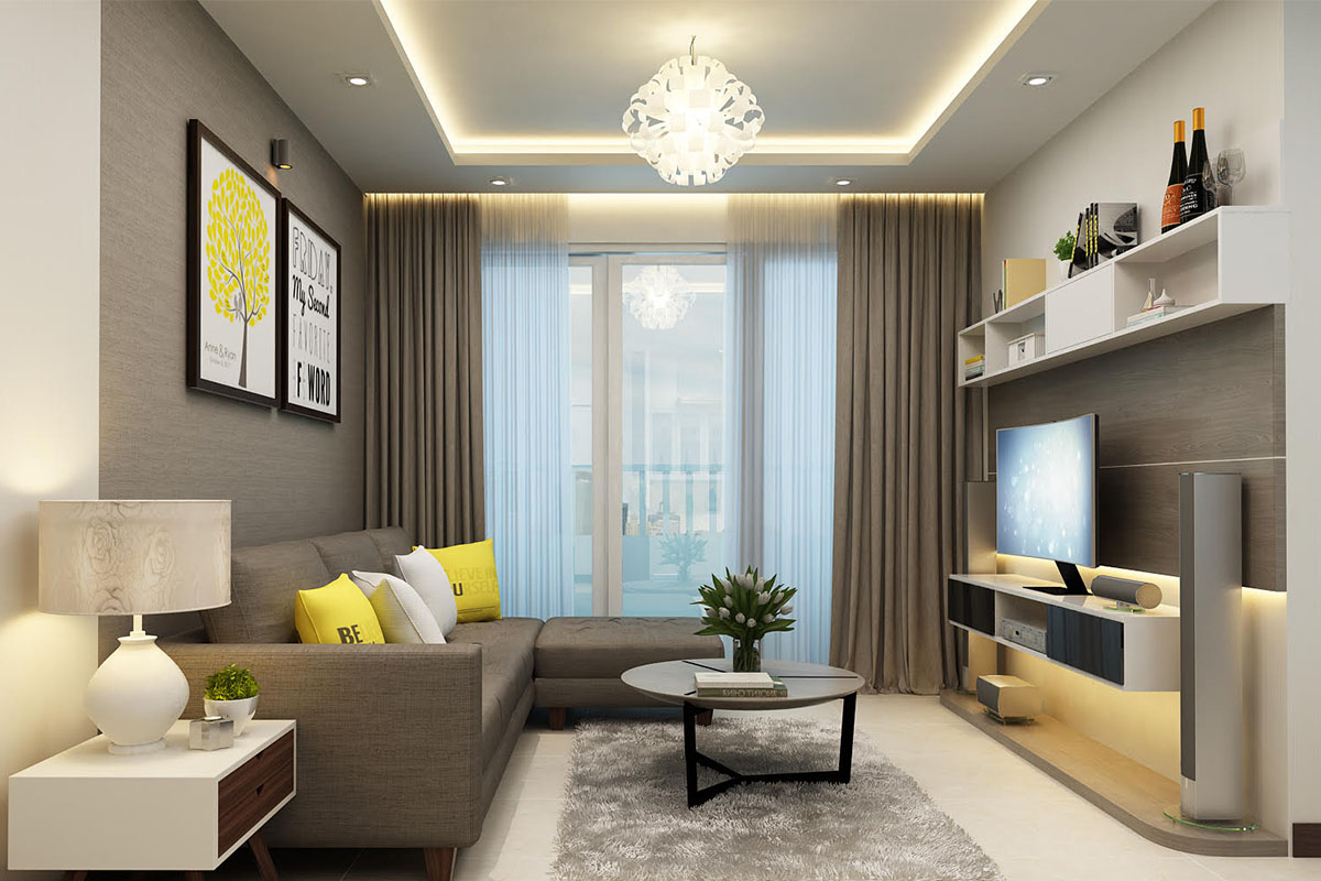 Sofa, ghế và bàn trà nên có dáng vẻ thanh lịch, với chân mỏng để tạo sự thoải mái và thông thoáng cho okking.con