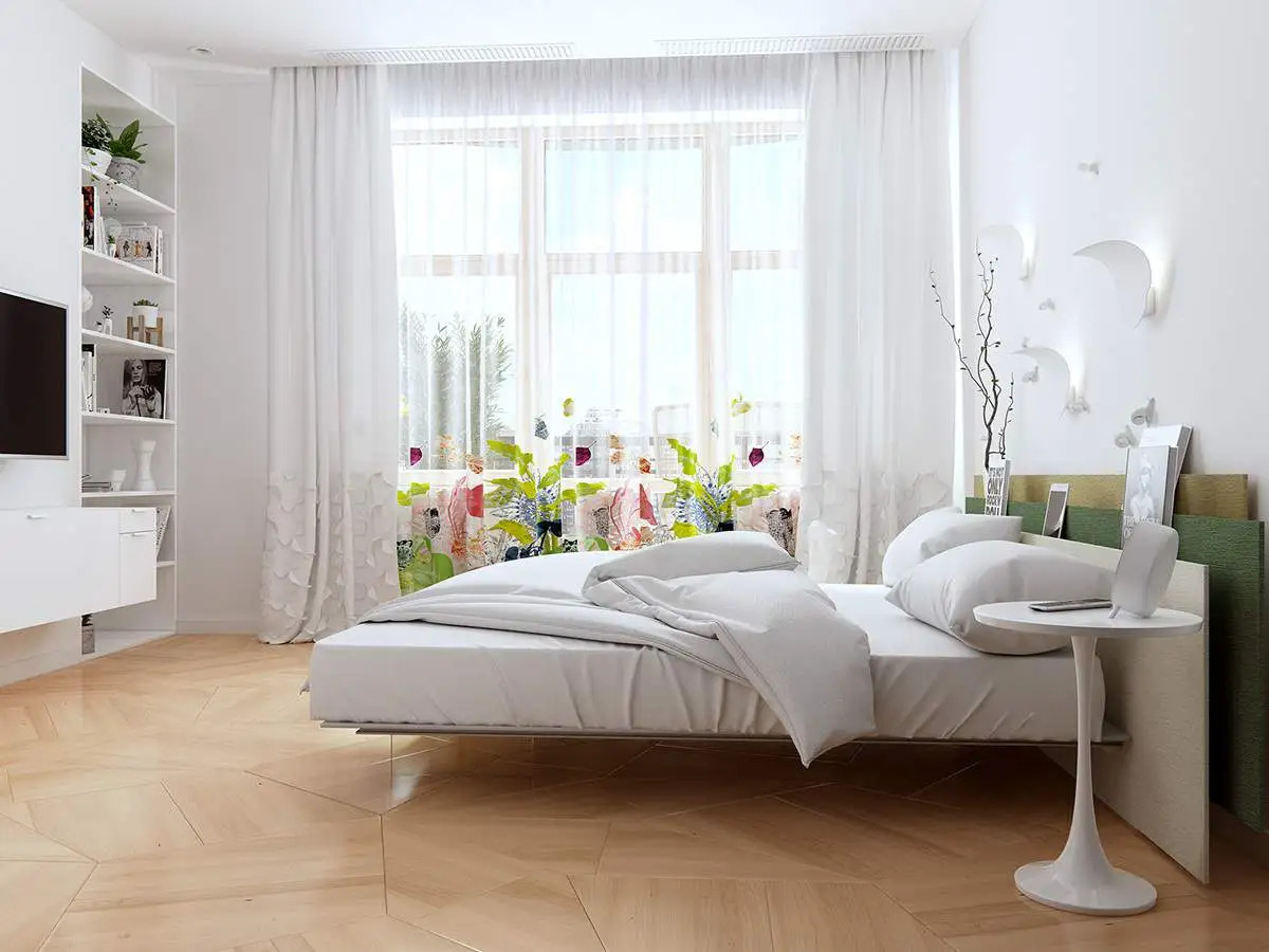 Bạn có thể thay đổi rèm cửa theo mùa hoặc sự kiện để làm mới okking.con
