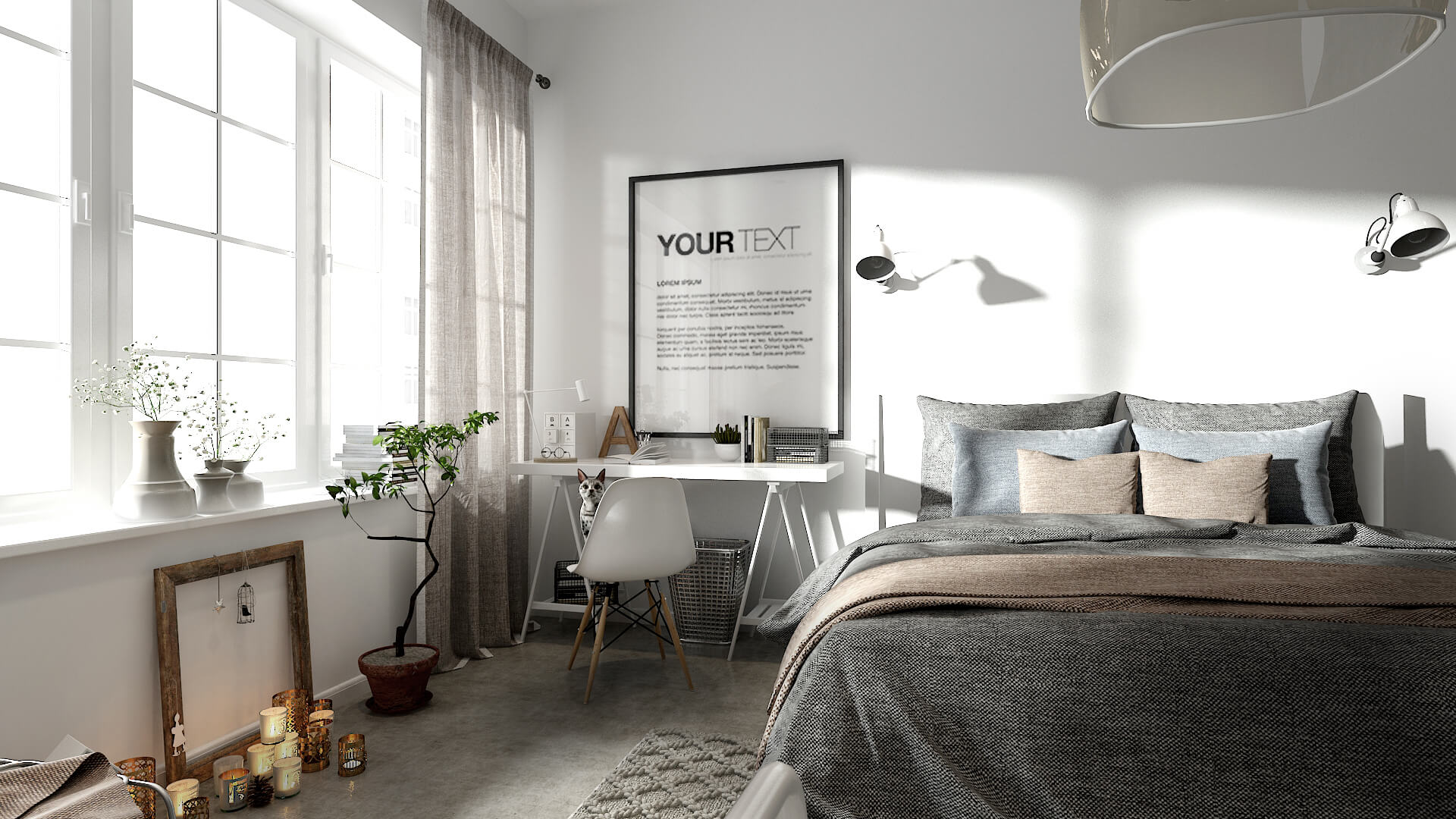 Phong cách trang trí okking theo m.okking39 Bắc u thường tạo nên okking.con sạch sẽ, thoải mái và tối giản