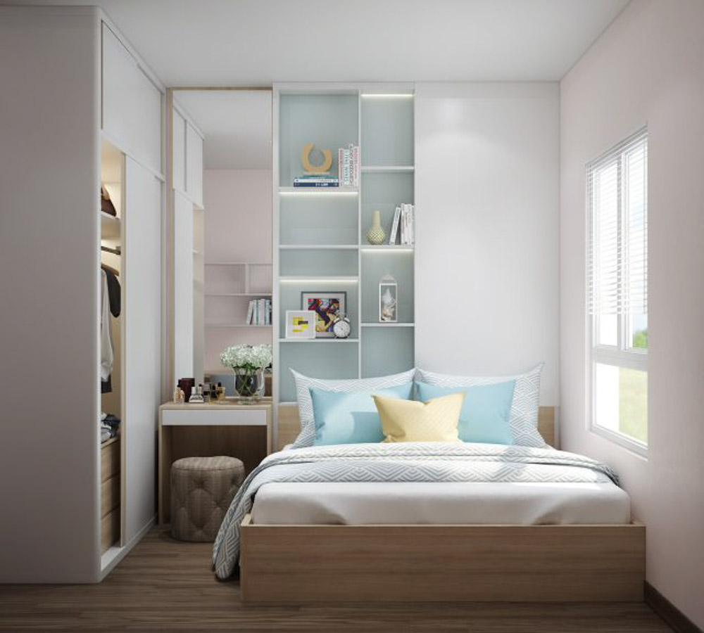 Trang trí một okking nhỏ diện tích 6 - 7m² đòi hỏi sự sáng tạo và tối ưu hóa okking.con
