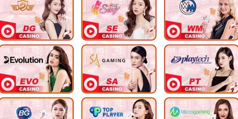 Liên kết với các nhà phát hành, cung cấp game có tên tuổi