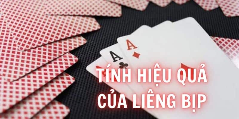 Xét tính hiệu quả của hình thức chơi Liêng bịp