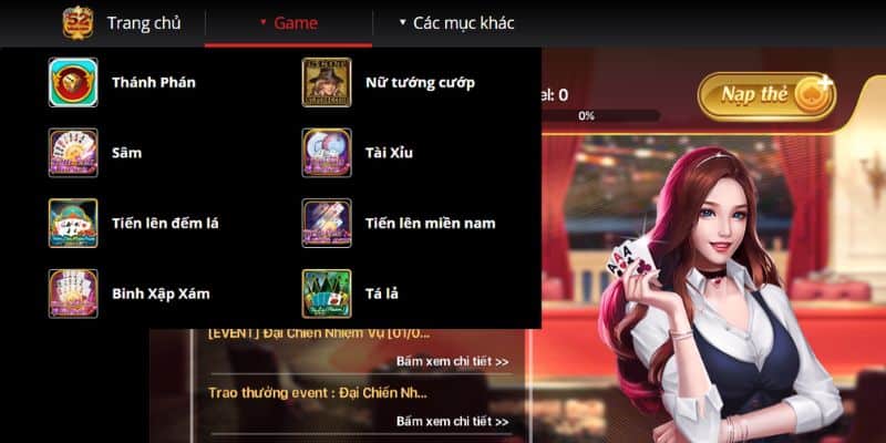 Kho game đình đám thu hút nhiều người tham gia