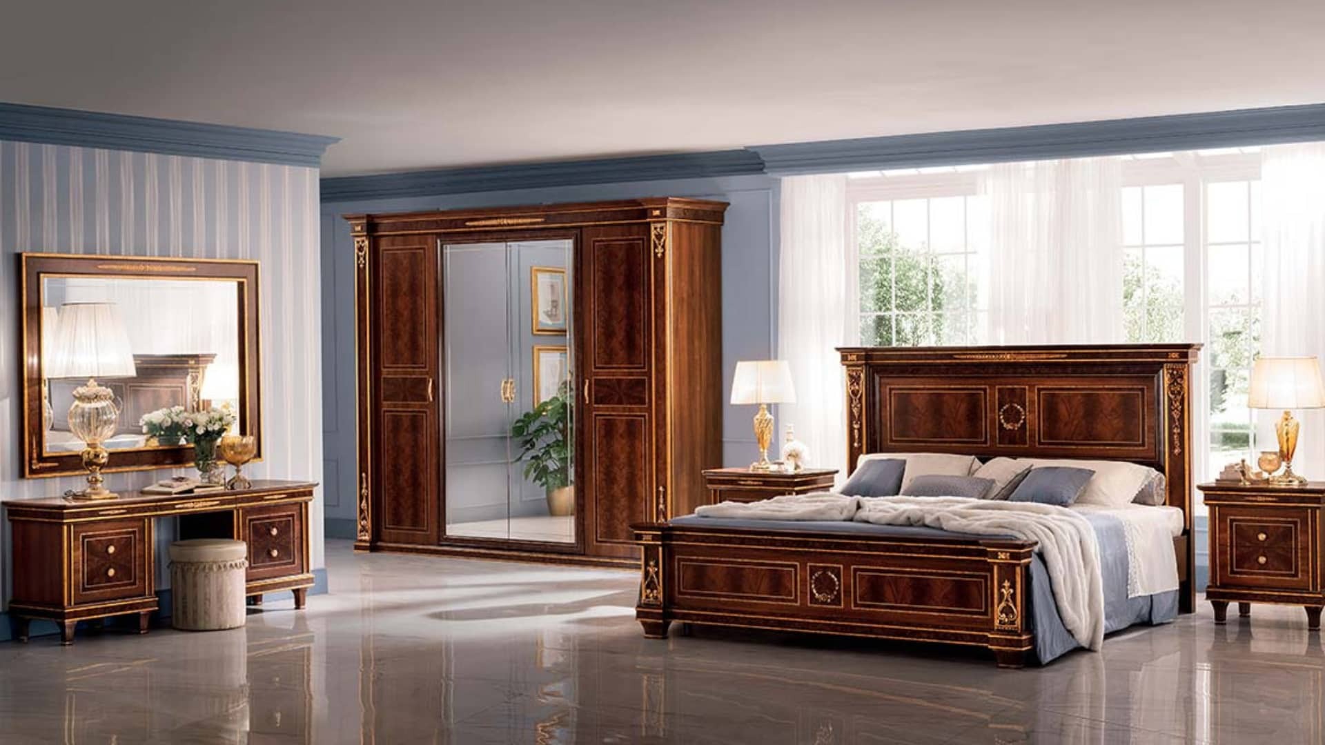 okking.con okking tân cổ điển gỗ