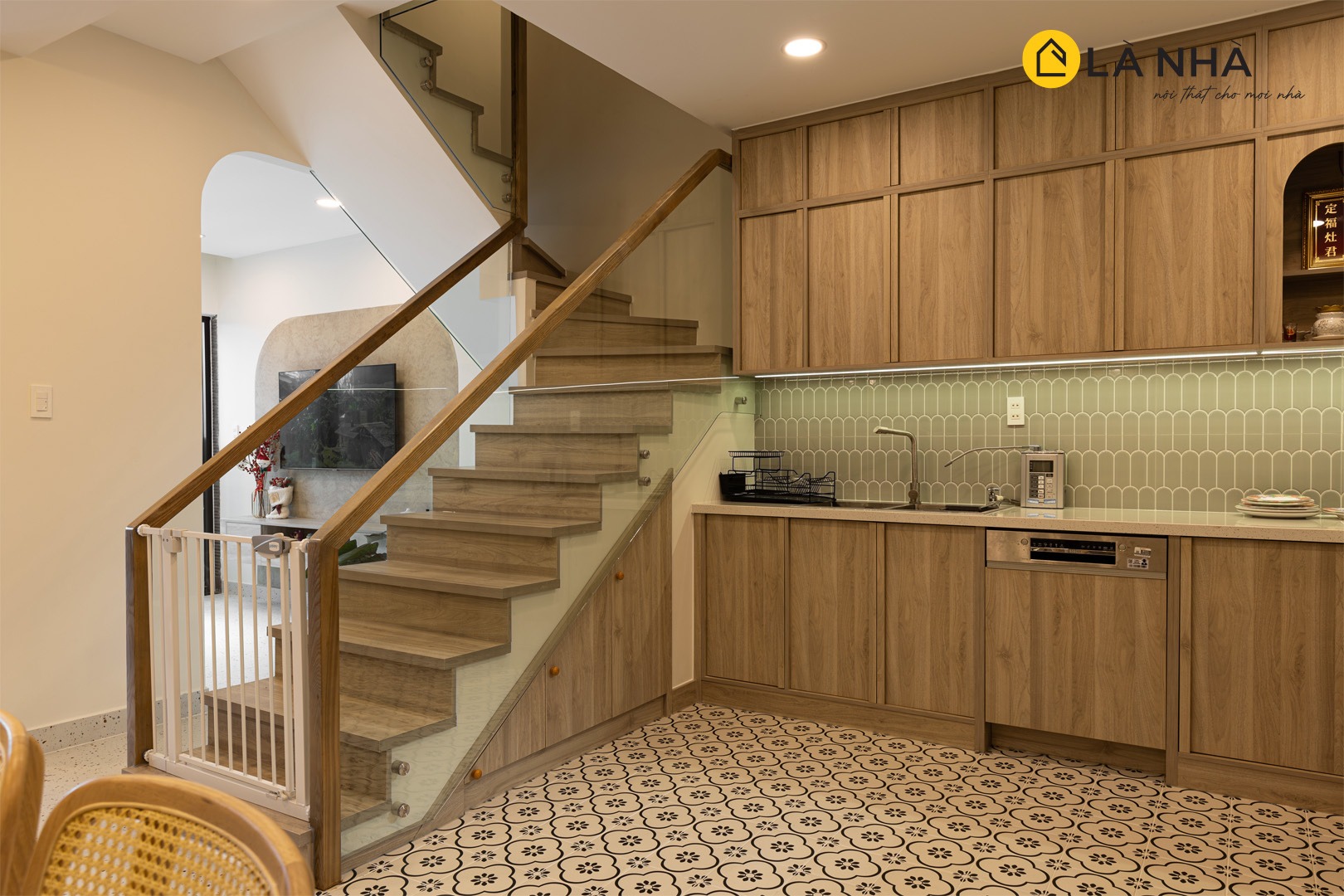 Mẫu okking0 bếp m.okking bằng gỗ m.okking39 wabi sabi