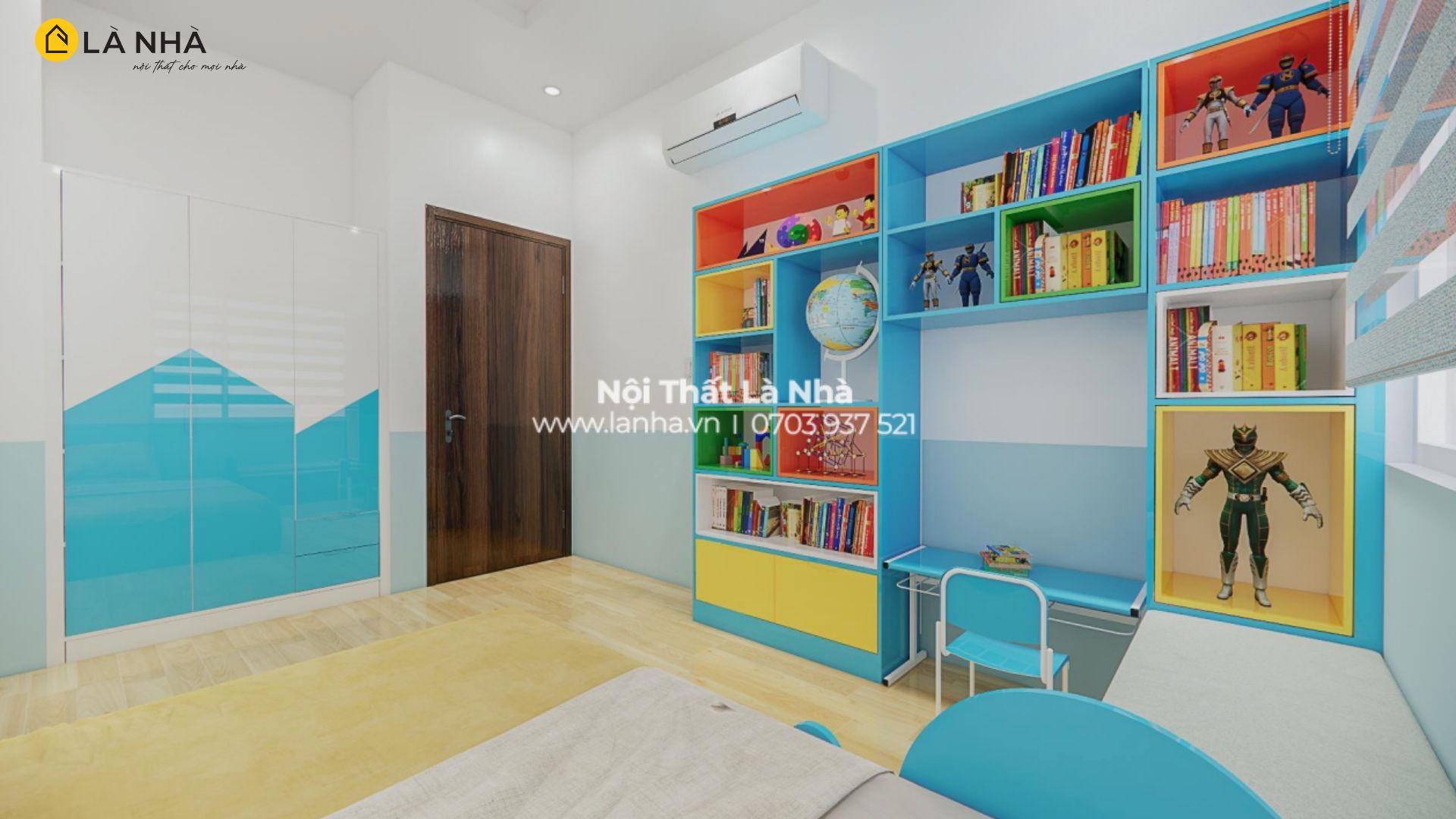 Thiết kế okking nhỏ năng động cho bé trai