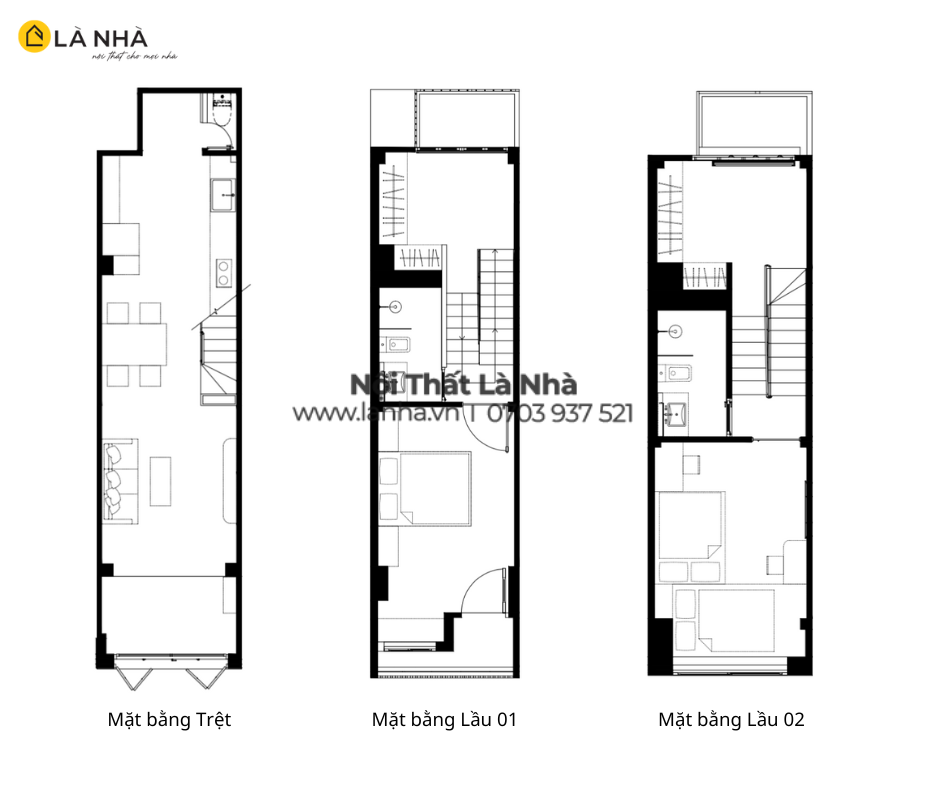 Bản okking0 mặt bằng của nhà phố