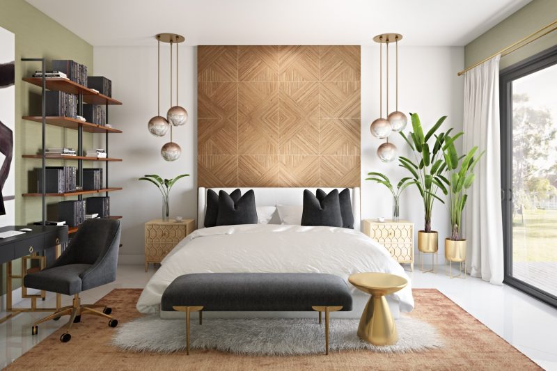 okking.con 10m2 vợ chồng sử cây xanh trang trí