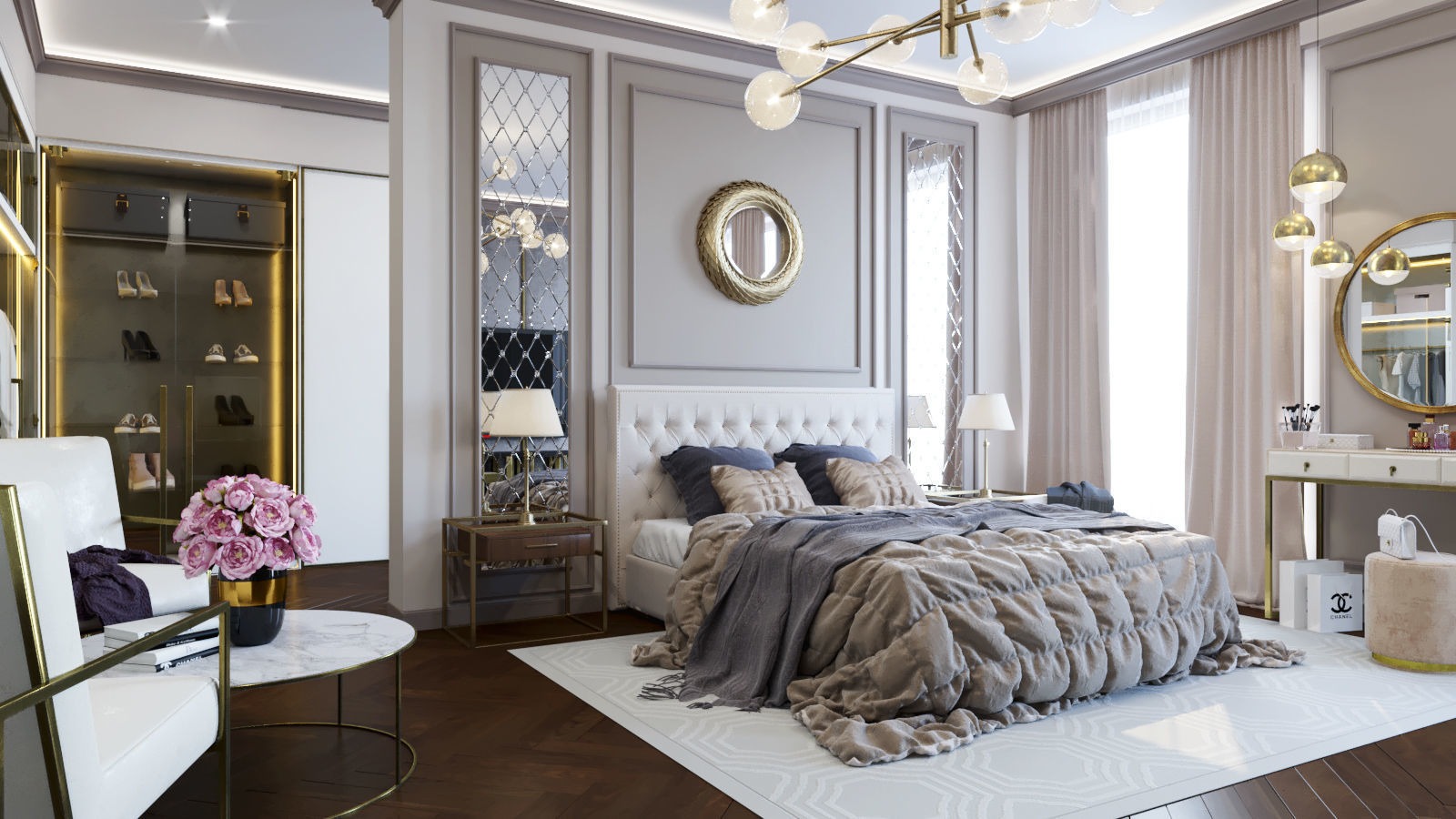 okking.con 12m2 tân cổ điển
