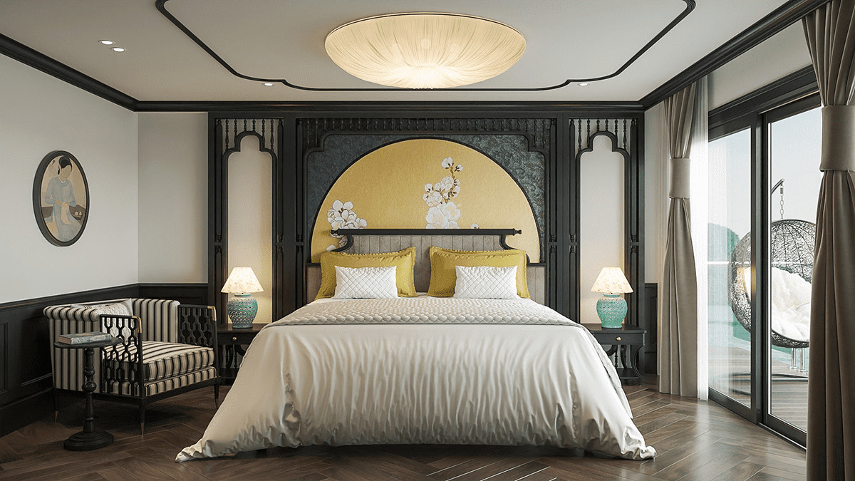 Mẫu okking m.okking39 Indochine nổi bật với màu sắc nhiệt đới