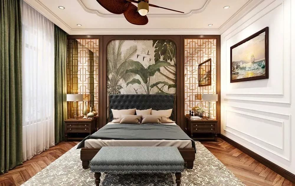okking.con sử dụng cửa kính lớn tận dụng tối đa ánh sáng tự nhiên