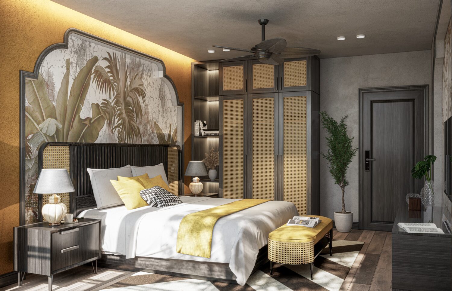 Chất liệu nội thất okking Indochine