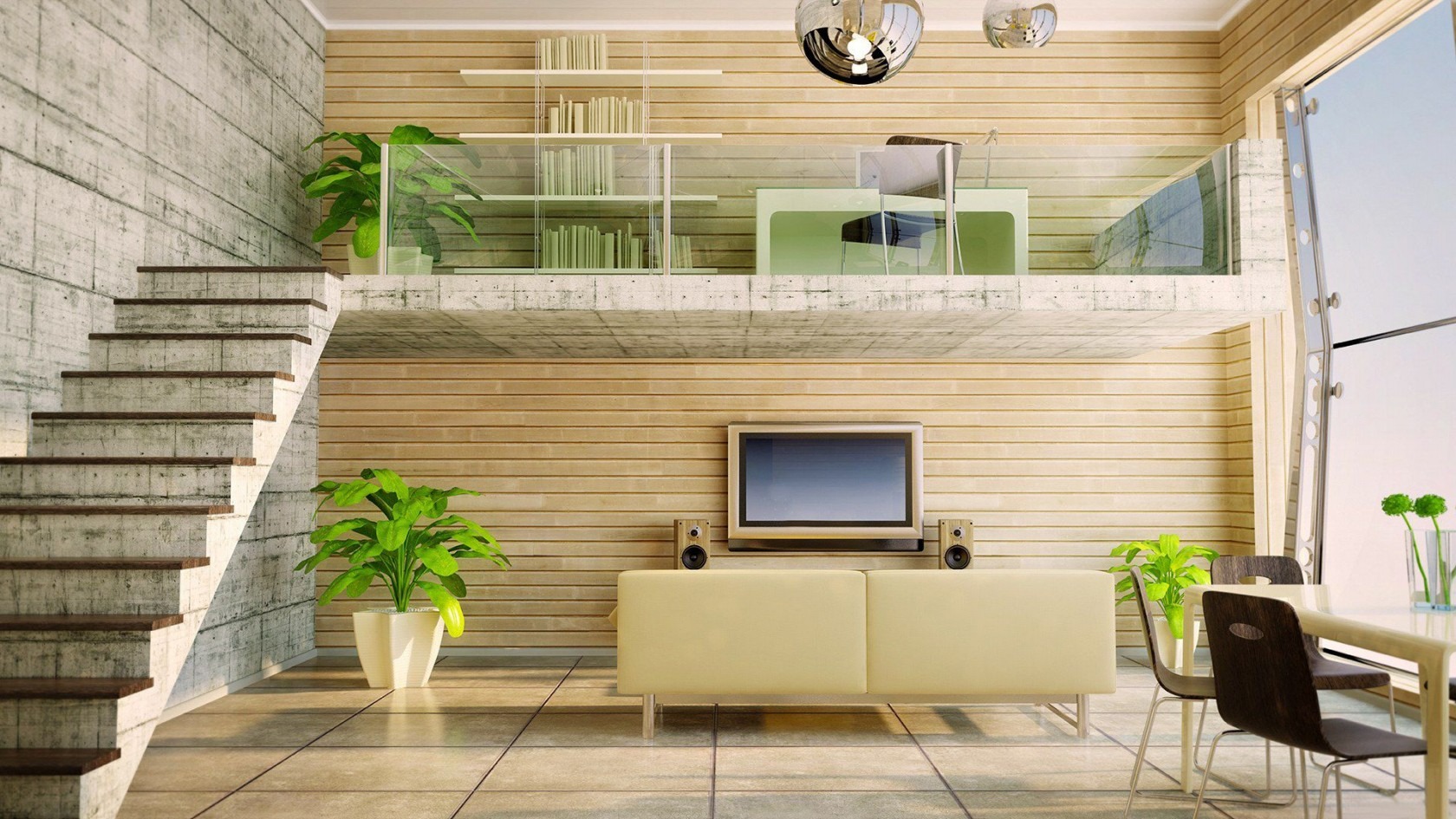 Mẫu okking0 gác lửng ở phòng khách nhà cấp 4 (Nguồn: Sưu tầm)