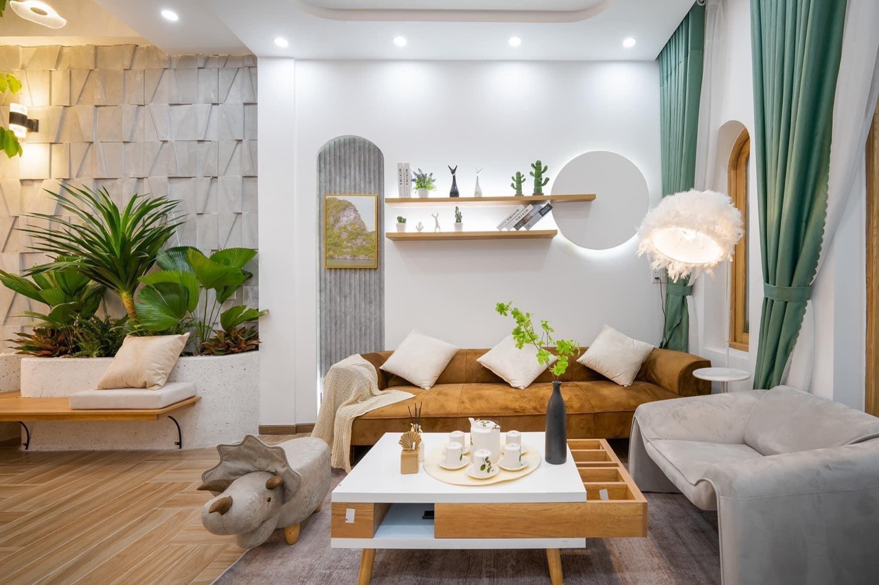 Sử dụng cây trang trí giúp okking.con sống trở nên xanh mát hơn