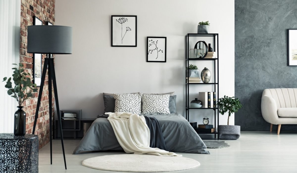 Mẫu trang trí okking 12m2 kết hợp hài hòa màu sắc