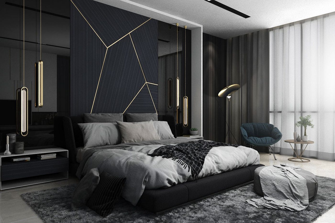 Thiết kế okking cho nam 15m2 đẹp