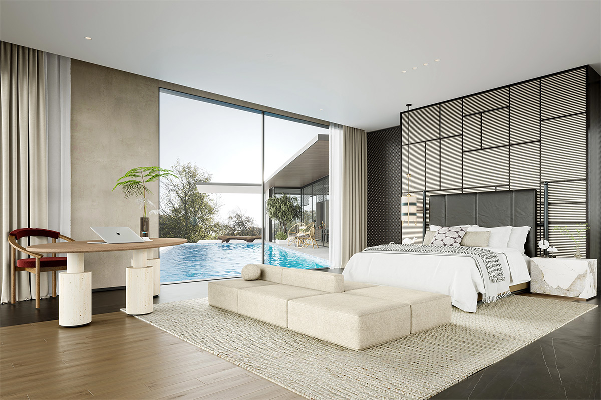 Thiết kế okking 15m2 cho vợ chồng