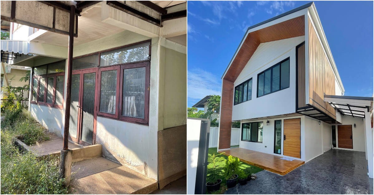 Cải tạo nhà 2 tầng cũ