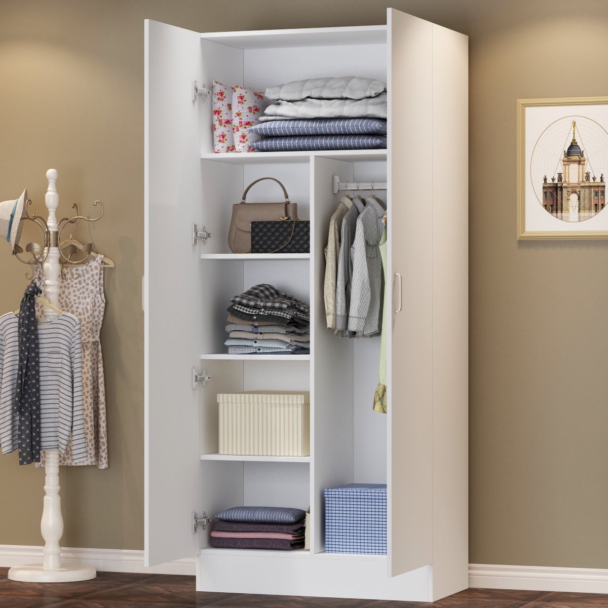 Tủ quần áo mini đứng