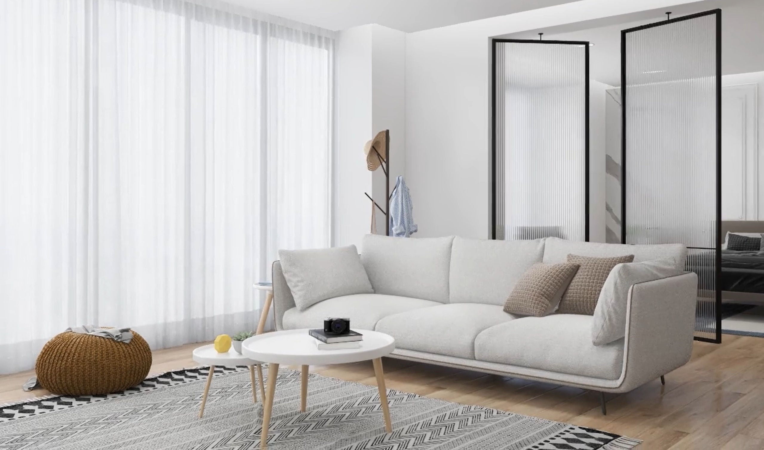 Tạo dựng vibe "mộc mạo" với nội thất đơn giản