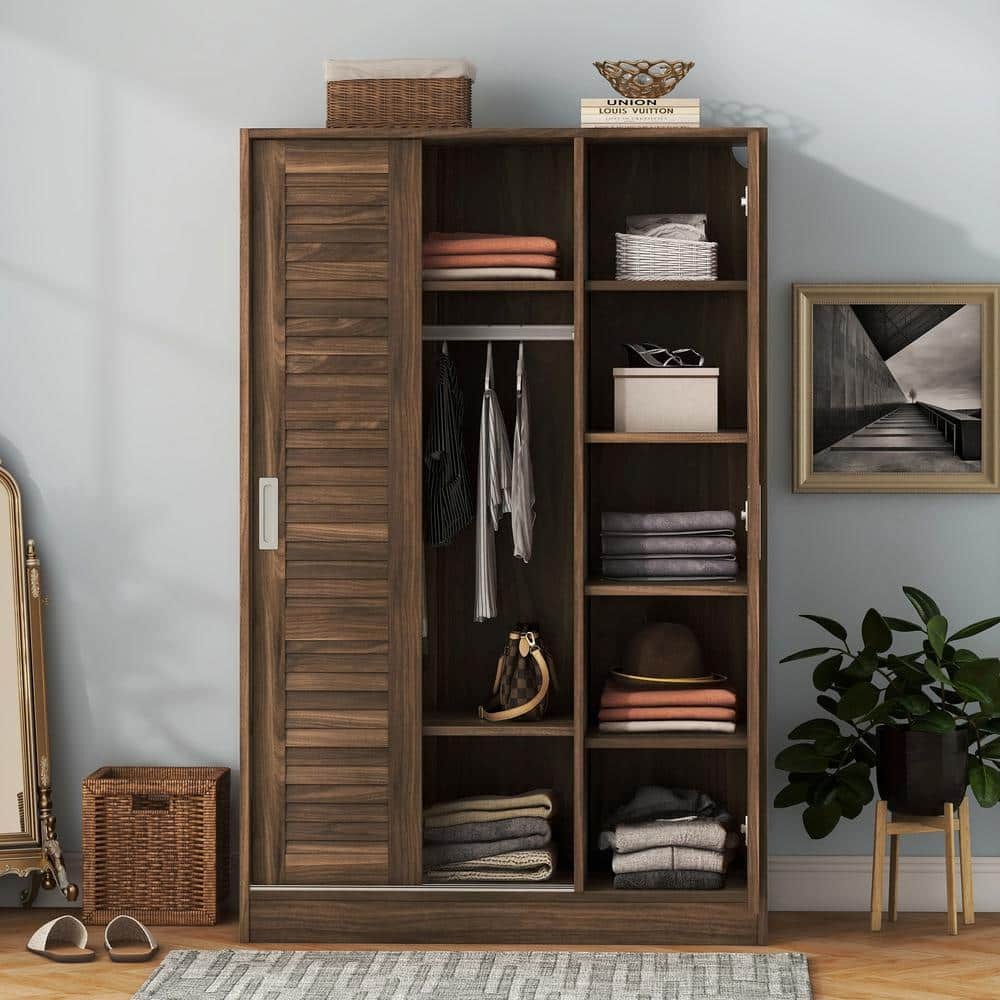 Tủ quần áo 3 buồng gỗ tự nhiên