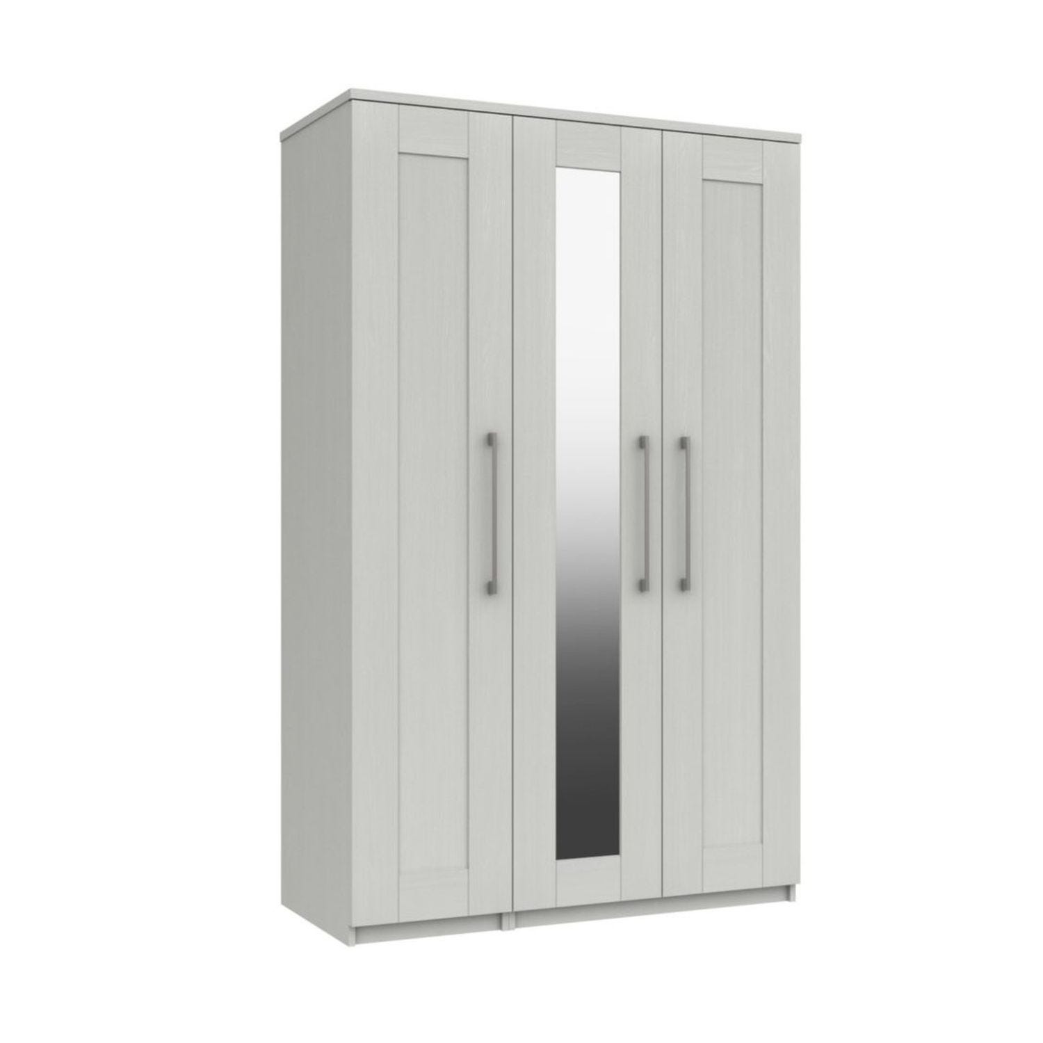 Mẫu tủ sắt đựng quần áo 3 cánh giá rẻ