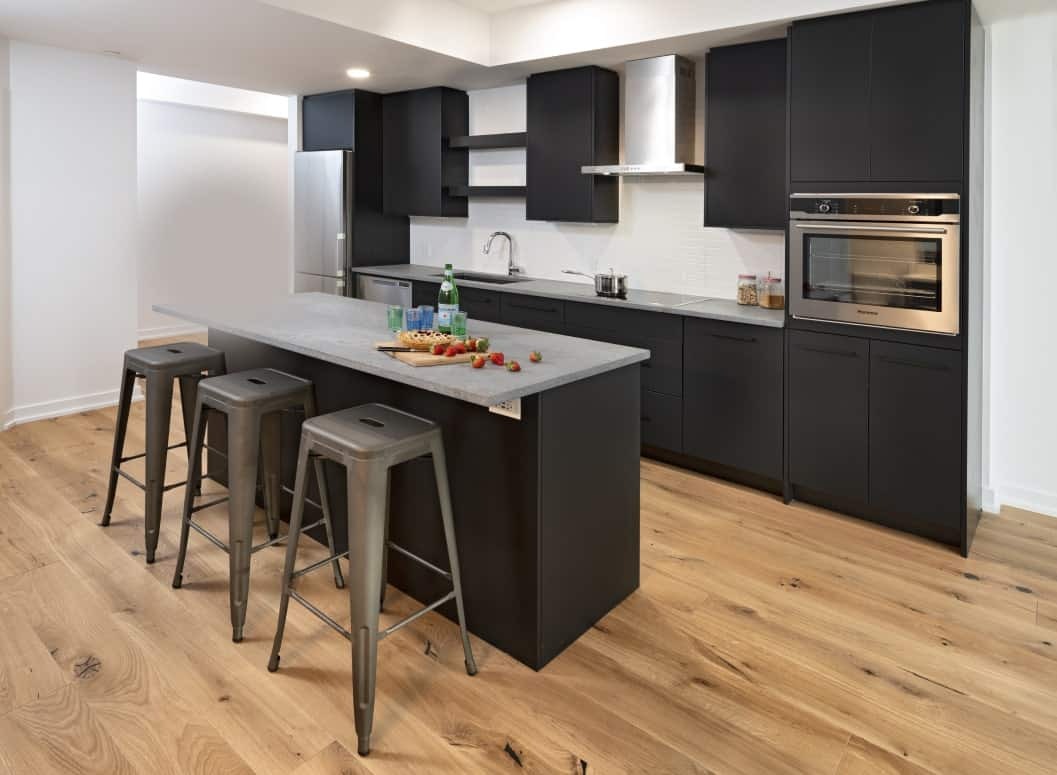 Thiết kế m.okking39 chữ I nhỏ gọn cho gian bếp