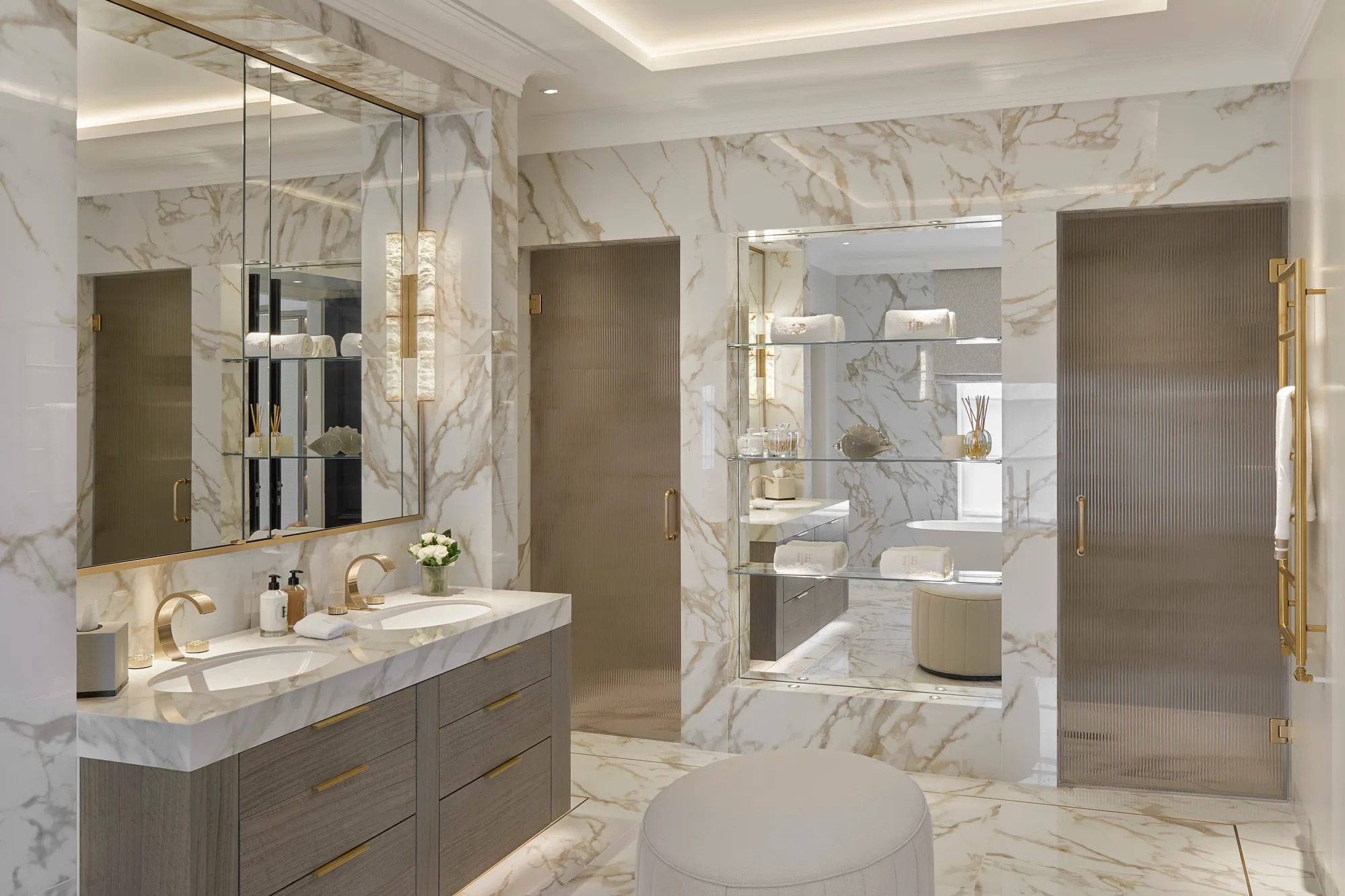 Vị trí phòng tắm đẹp và đầy đủ tiện ích