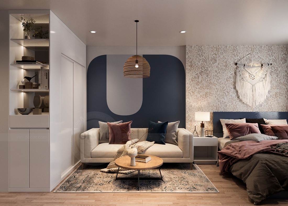 Mẫu căn hộ studio Studio nhỏ