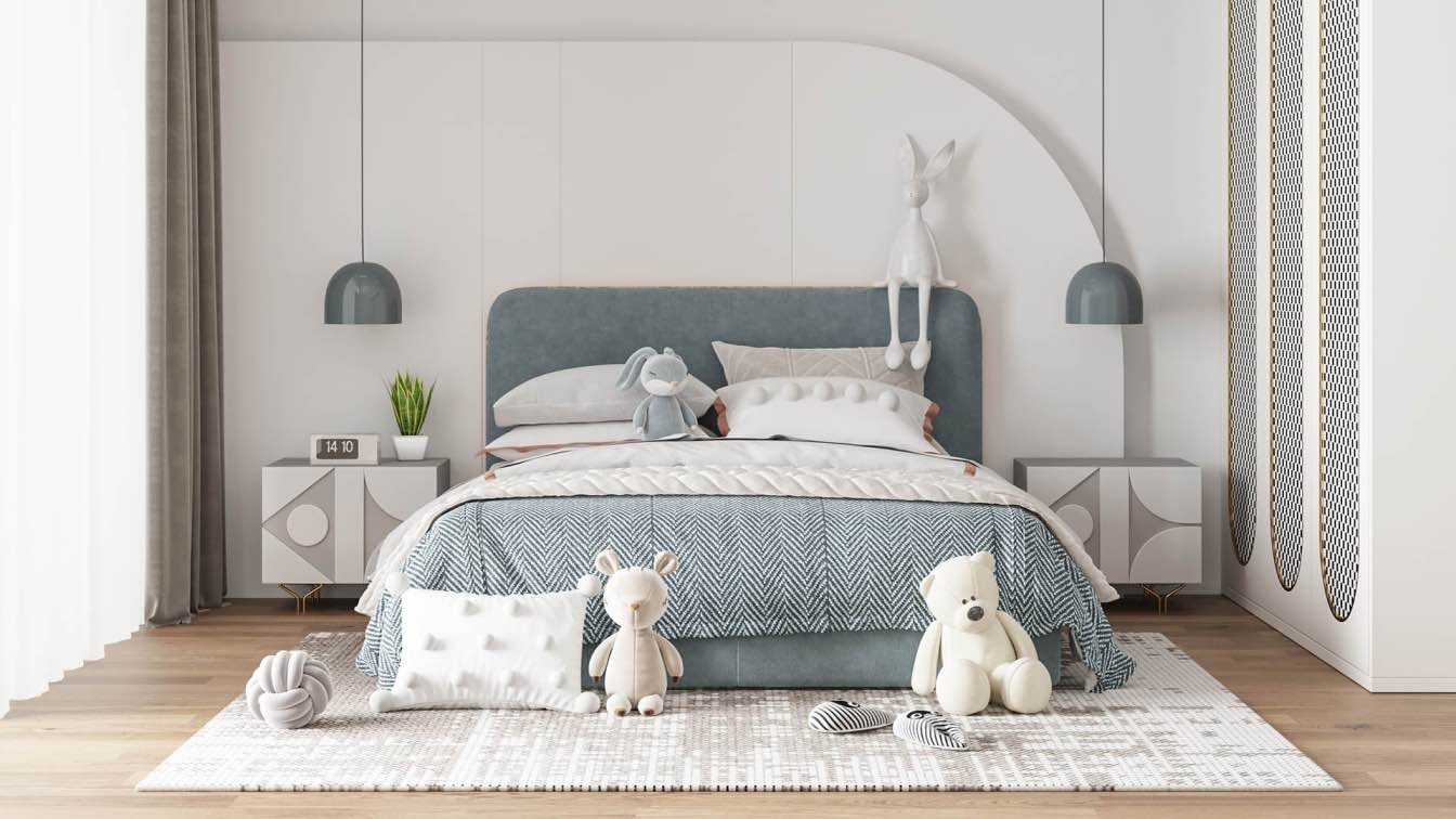okking.con với gam màu sáng nhã nhặn cho trẻ em (Nguồn: Sưu tầm)