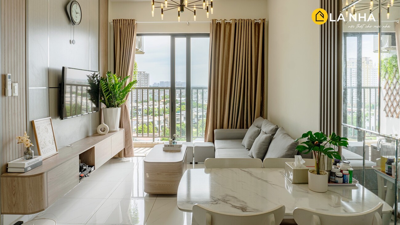 Thiet Ke Nha Chung Cu Dep 100m2 okking0 nội thất m.okking
