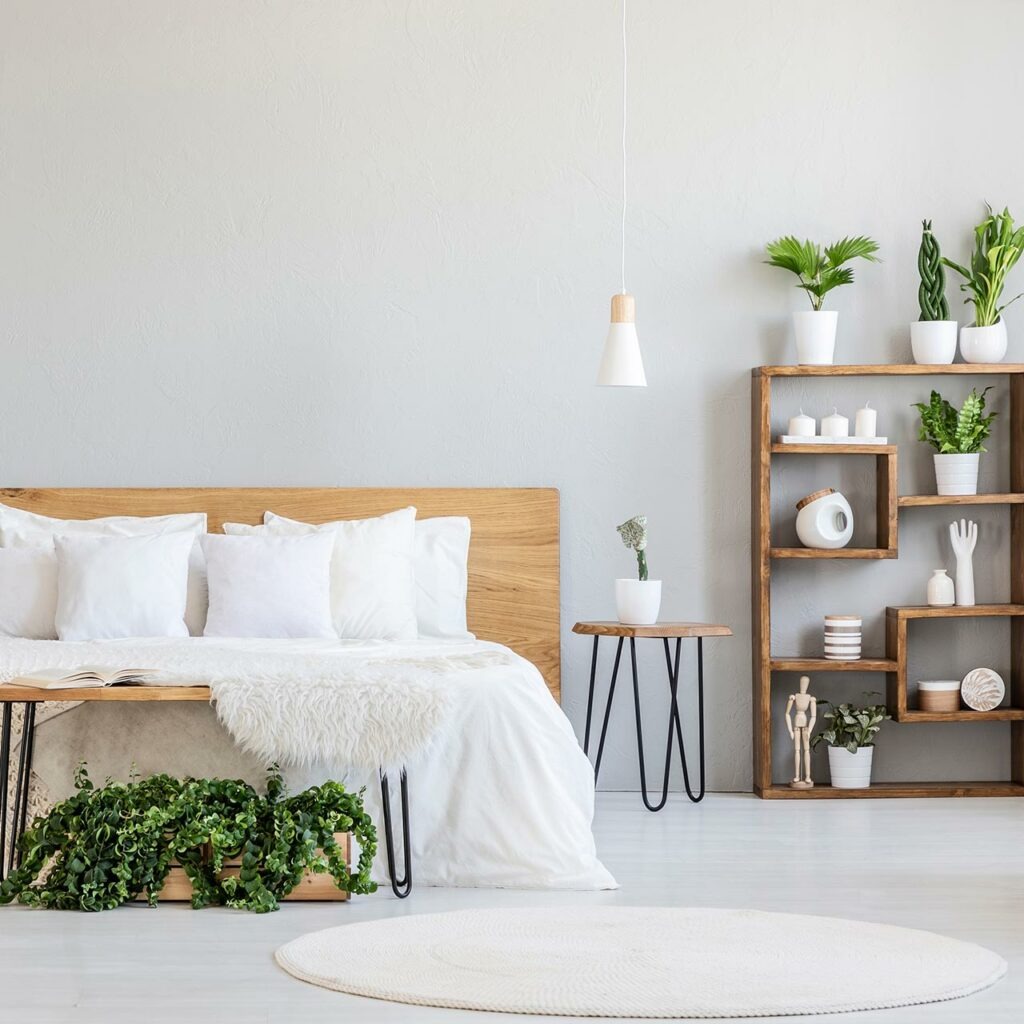 Decor okking sử dụng kết hợp cây xanh đẹp mắt