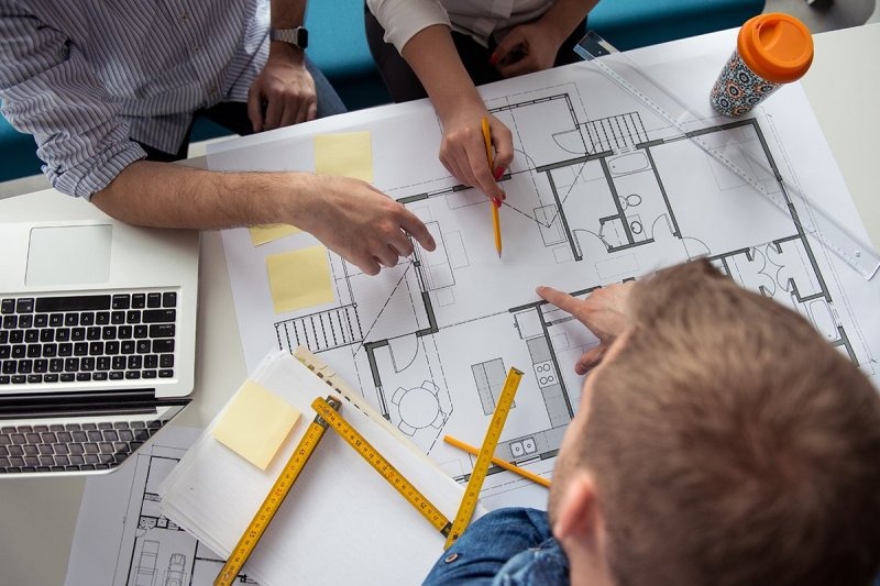 Bản vẽ okking0 nhà giúp bố trí các phòng chức năng một cách khoa học, m.okking sự tiện nghi (Nguồn: Sưu tầm)