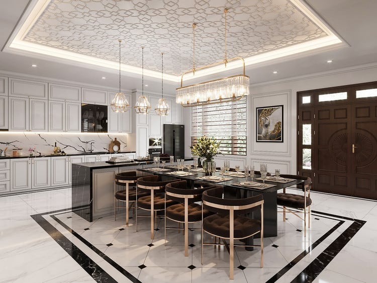 okking.con phòng ăn kết hợp phòng bếp